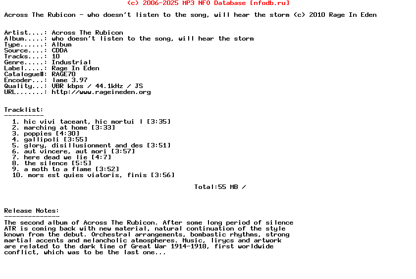 Across_The_Rubicon-Who_Doesnt_Listen_To_The_Song_Will_Hear_The_Storm-2010