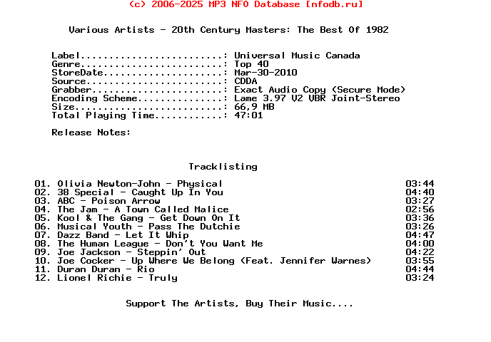 VA-20Th_Century_Masters-The_Best_Of_1982-2010