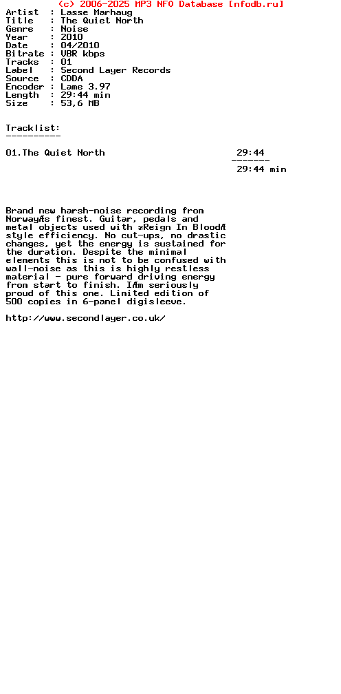 Lasse_Marhaug-The_Quiet_North-2010