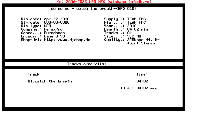 Do_Mu_No_-_Catch_The_Breath-(RPO_010)-WEB-2010-FMC