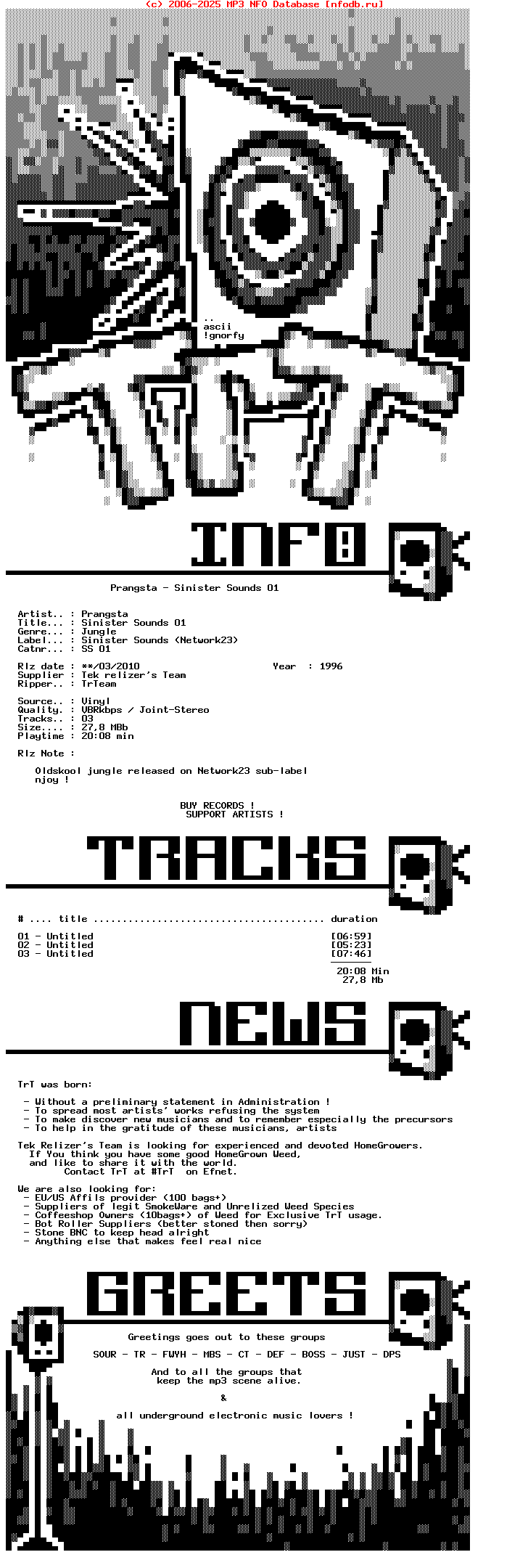 Prangsta-Sinister_Sounds_01-(SS01)-Vinyl-1996-TrT