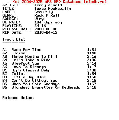 Jerry_Arnold-Texas_Rockabilly-Vinyl-2000
