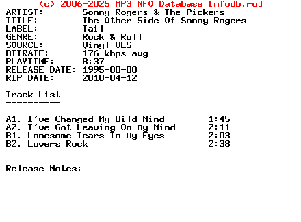 Sonny_Rogers_And_The_Pickers-The_Other_Side_Of_Sonny_Rogers-VLS-1995