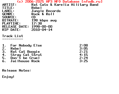 Rat_Cats_And_Karelia_Military_Band-Rebel-1998