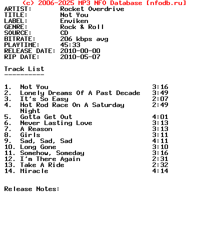 Rocket_Overdrive-Not_You-2010