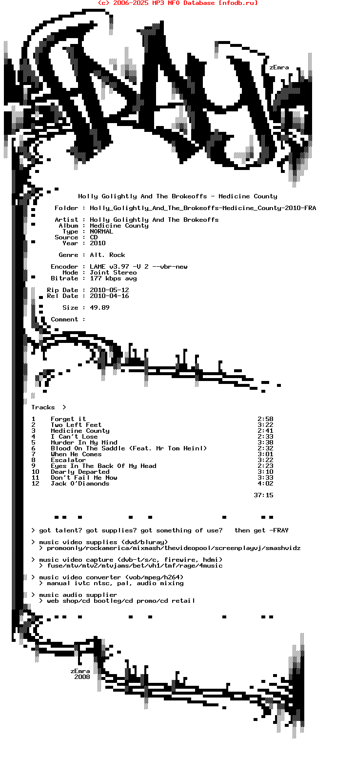 Holly_Golightly_And_The_Brokeoffs-Medicine_County-2010-FRAY