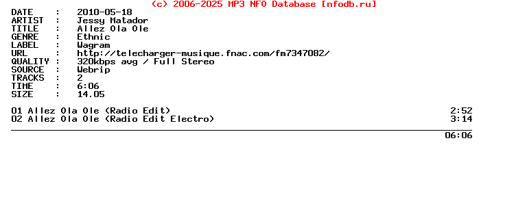 Jessy_Matador-Allez_Ola_Ole-(WEB)-FR-2010