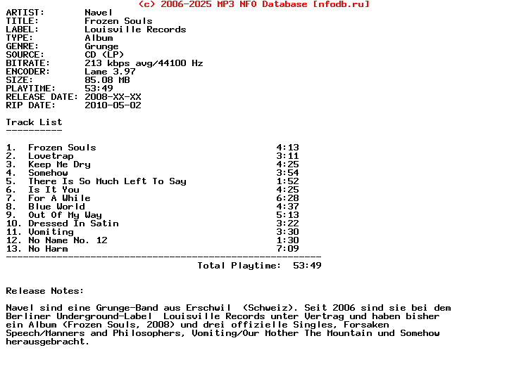Navel-Frozen_Souls-2008-HiTS_iNT