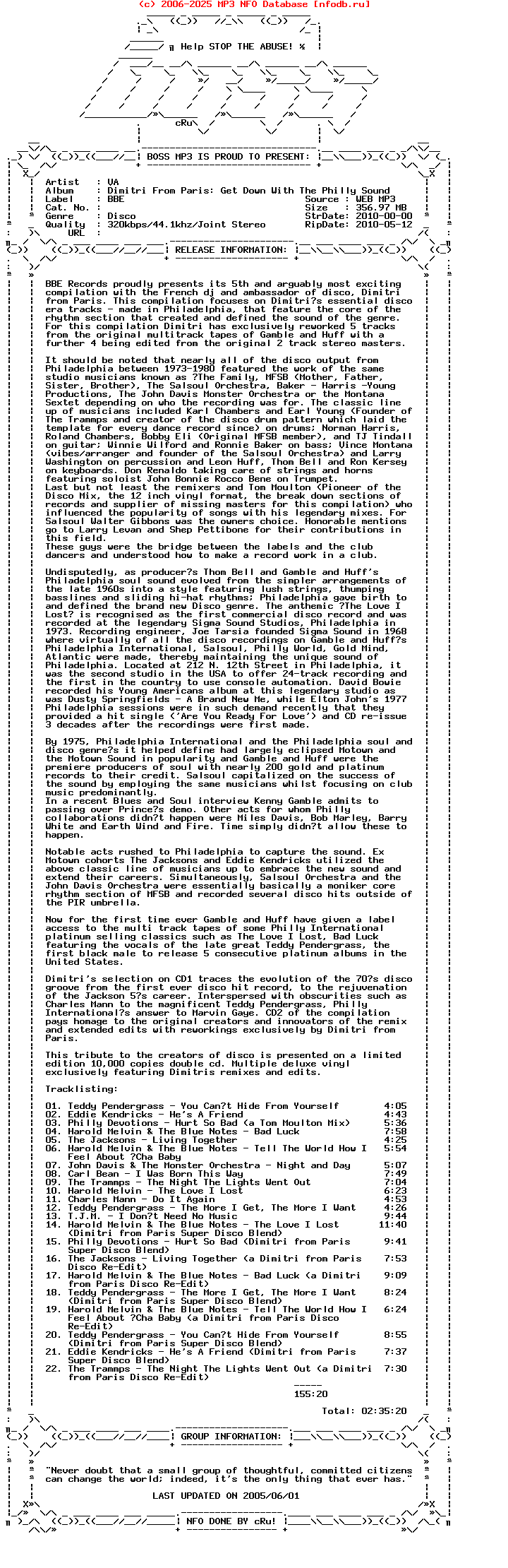 VA-Dimitri_From_Paris_Get_Down_With_The_Philly_Sound-(BBE)-WEB-2010