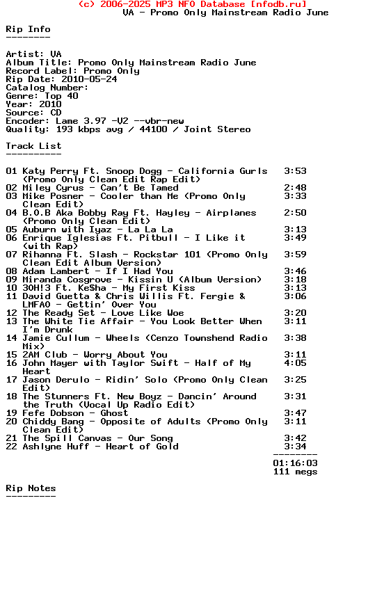 VA-Promo_Only_Mainstream_Radio_June-2010