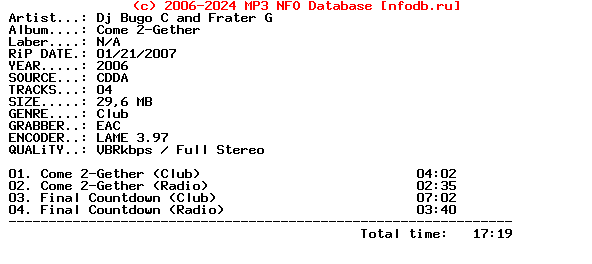 Dj_Bugo_C_And_Frater_G-Come_2_Gether-Promo-REPACK-CD-2006-tmnd
