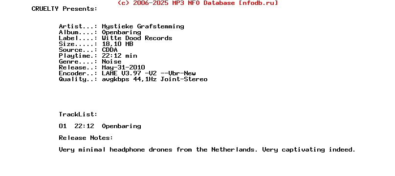 Mystieke_Grafstemming_-_Openbaring-CDR-2009-CRUELTY