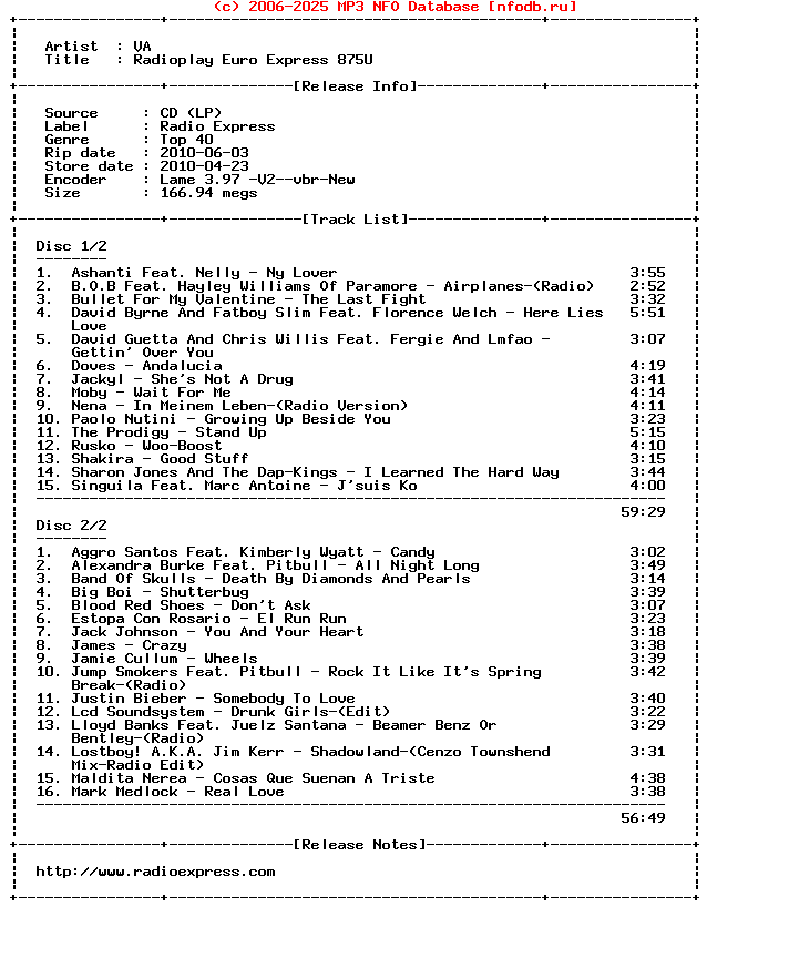 VA-Radioplay_Euro_Express_875U-2CD-2010