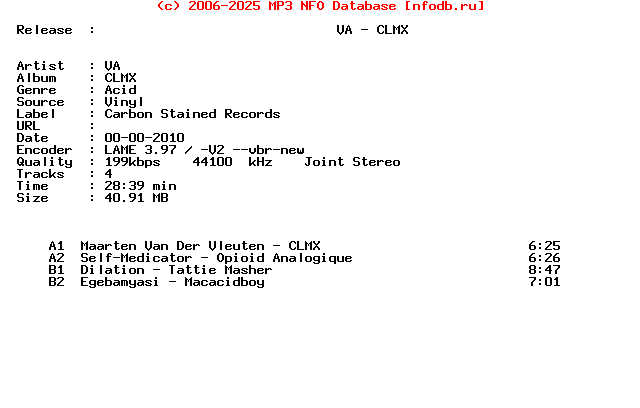 VA-Clmx-(TOOT002)-Vinyl-2010