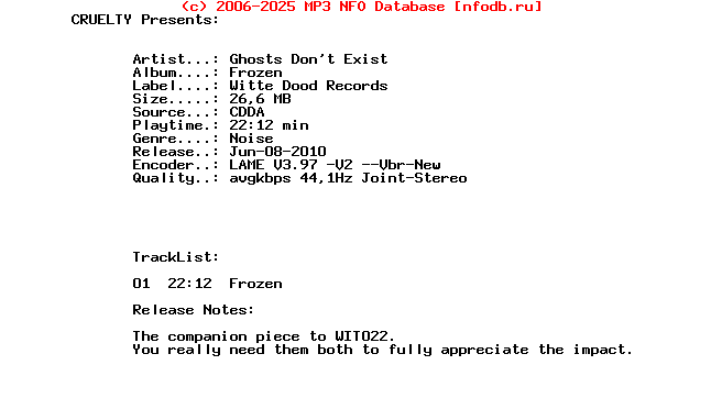 Ghosts_Dont_Exist_-_Frozen-CDR-2009-CRUELTY