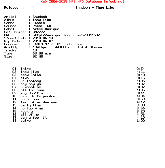 Shydeeh-They_Like-(CM2272)-CD-FR-2010