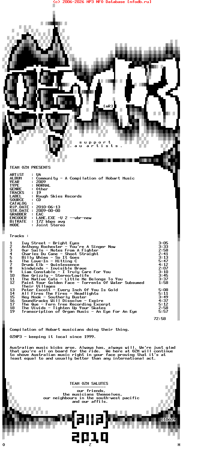 VA-Community_-_A_Compilation_Of_Hobart_Music-2009-OZM