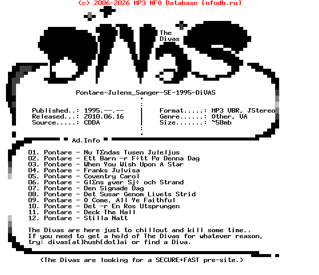 Pontare-Julens_Sanger-SE-1995-DiVAS