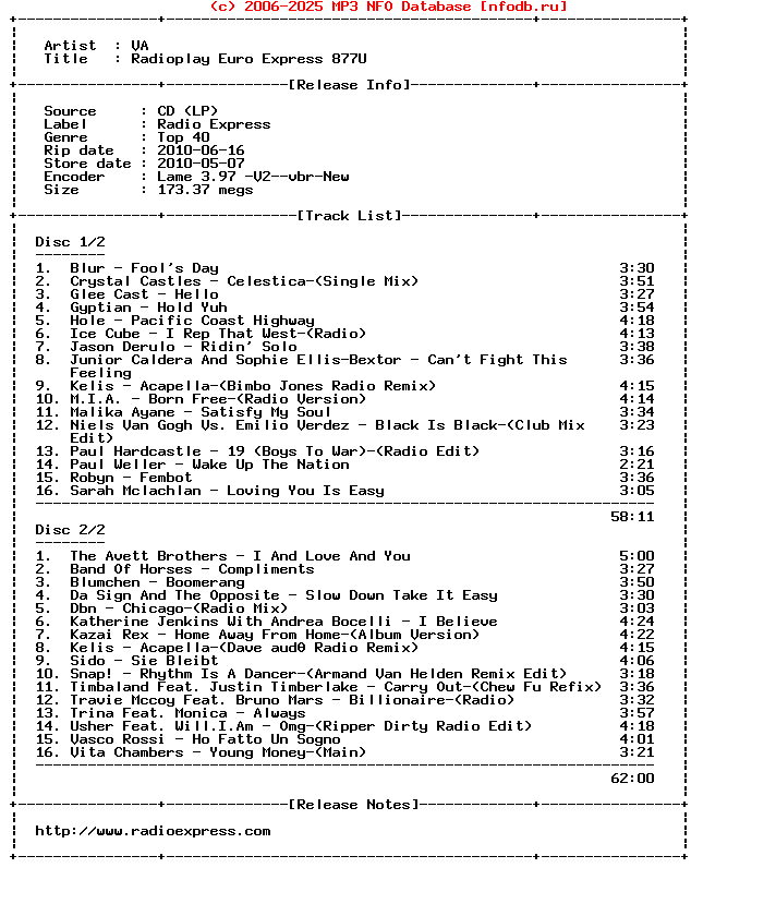 VA-Radioplay_Euro_Express_877U-2CD-2010