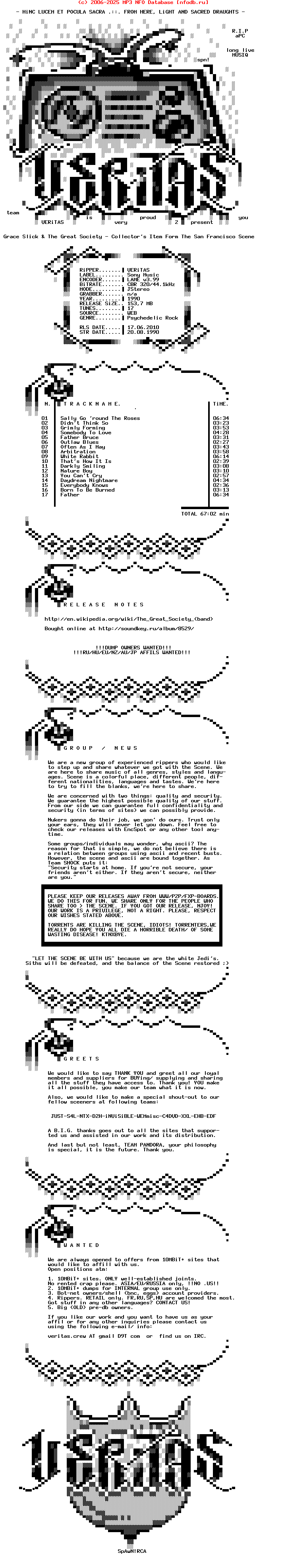 Grace_Slick_And_The_Great_Society-Collectors_Item_Form_The_San_Francisco_Scene-WEB-1990-VERiTAS