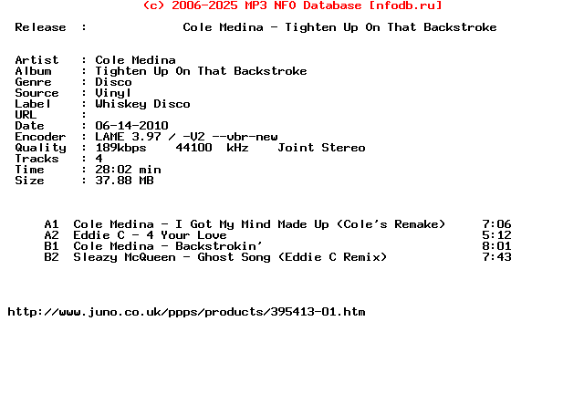 Cole_Medina-Tighten_Up_On_That_Backstroke-(WD4)-Vinyl-2010