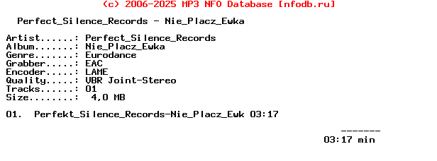 Perfect_Silence_Records-Nie_Placz_Ewka-Remix_Bootleg-PL-2007-P3Ac3Onsc3N3