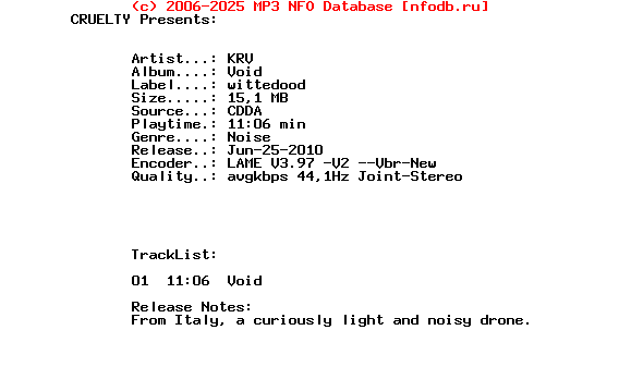 Krv_-_Void-CDR-Wittedood-2009-CRUELTY