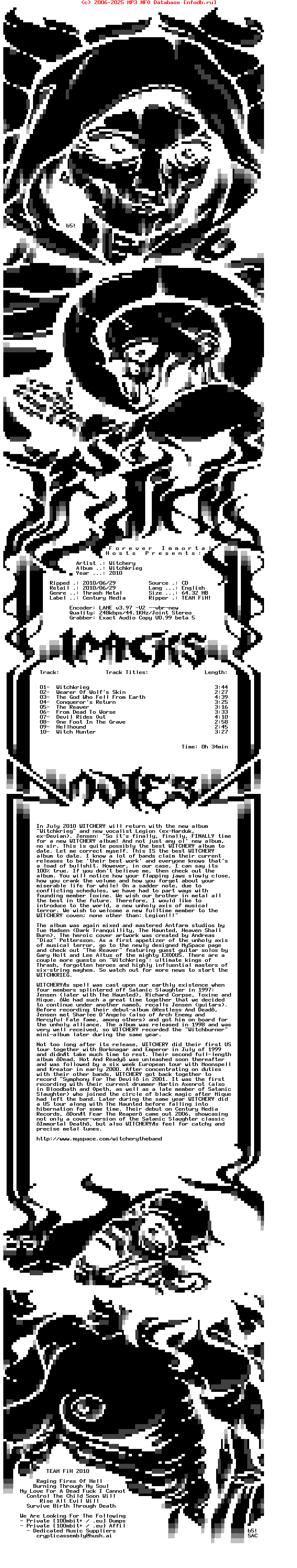 Witchery-Witchkrieg-2010