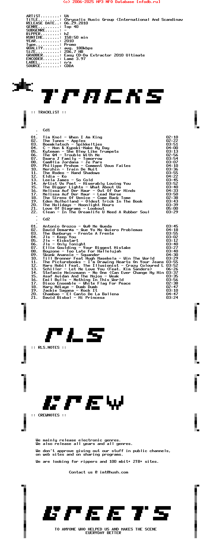 VA-Chrysalis_Music_Group_(INTERNATIONAL_AND_SCANDINAVIA_JUNE)-2CD-Promo-2010