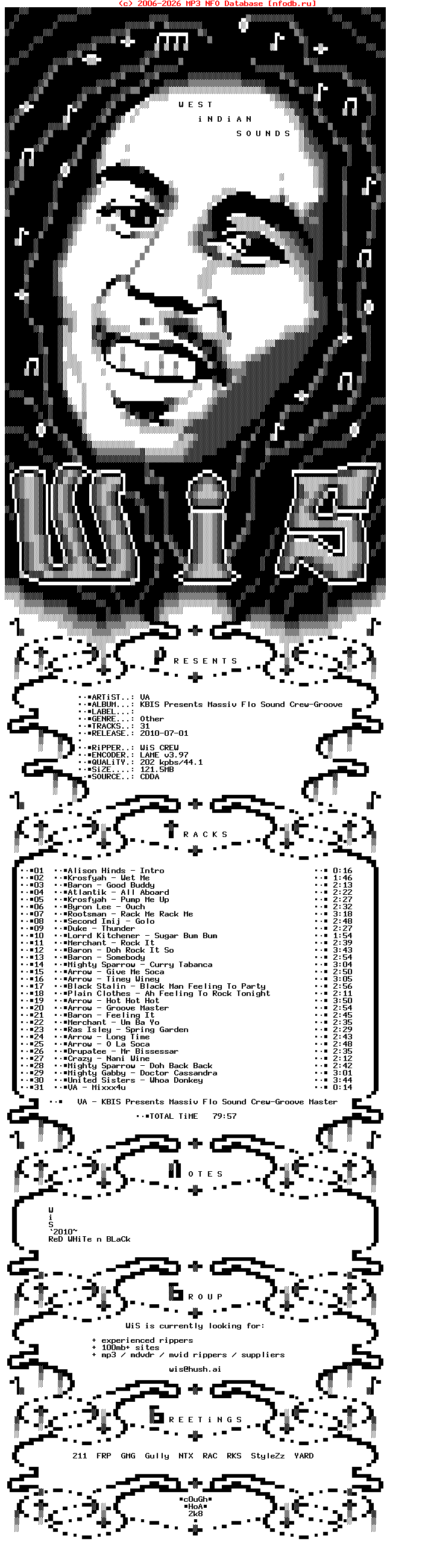 VA-Kbis_Presents_Massiv_Flo_Sound_Crew-Groove_Master-Bootleg-2010