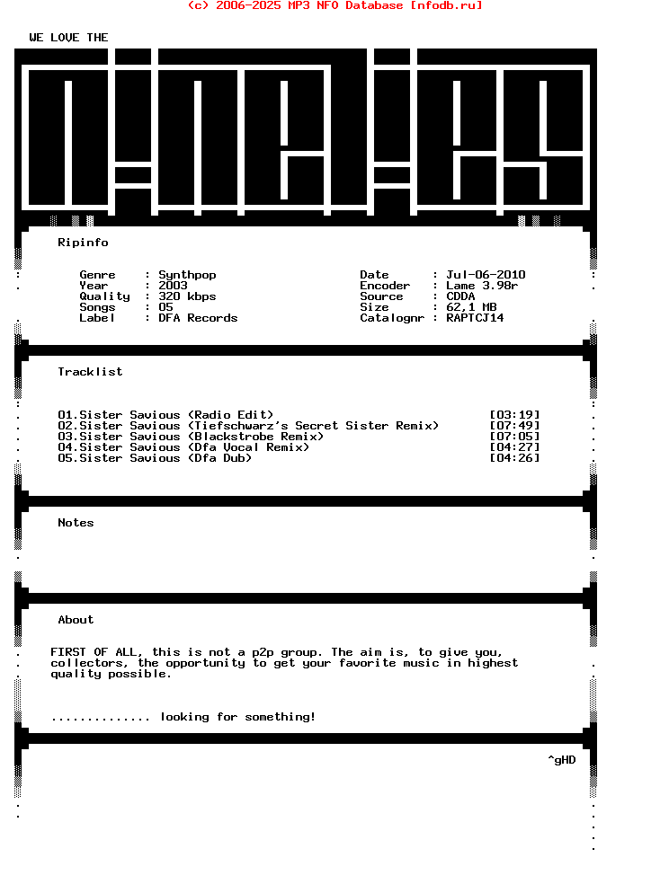 The_Rapture-Sister_Savious-(RAPTCJ14)-2003-WLTN_INT