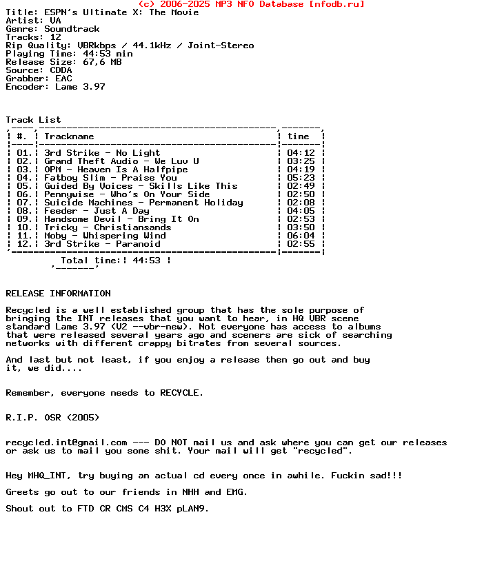 VA-Espns_Ultimate_X_The_Movie-Retail-2002-Recycled_INT