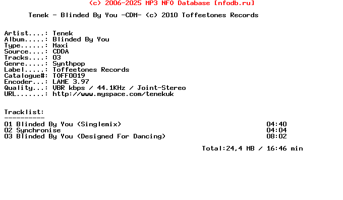Tenek-Blinded_By_You-CDM-2010