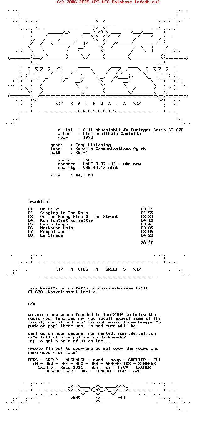 Olli_Ahvenlahti_Ja_Kuningas_Casio_Ct-670-Mielimusiikkia_Casiolla-Tape-1990-KALEVALA