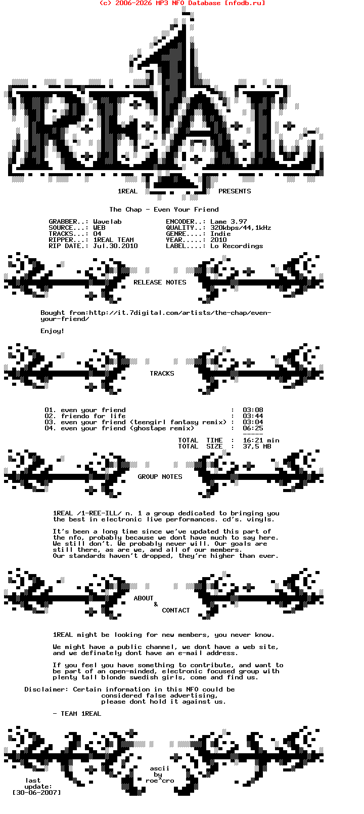 The_Chap-Even_Your_Friend-WEB-2010-1REAL
