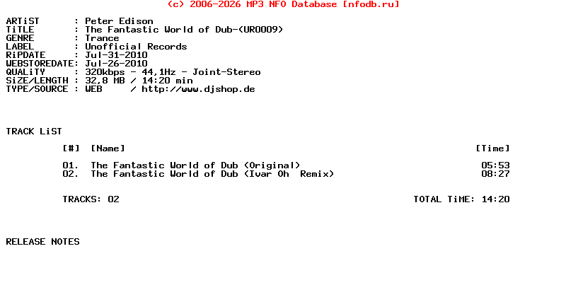 Peter_Edison-The_Fantastic_World_Of_Dub-(UR0009)-WEB-2010-VOiCE