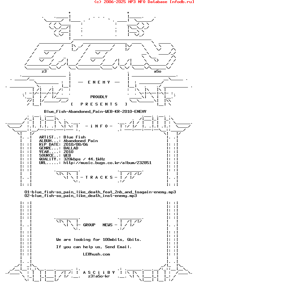 Blue_Fish-Abandoned_Pain-WEB-KR-2010-ENEMY