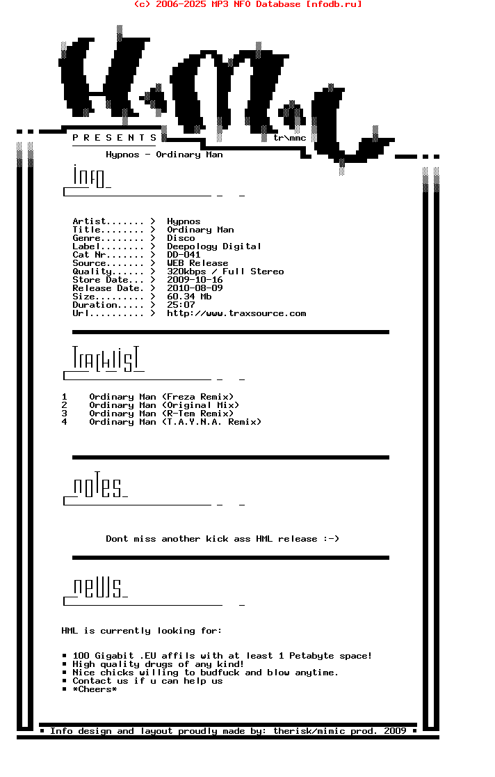 Hypnos-Ordinary_Man-(DD-041)-WEB-2009-HML