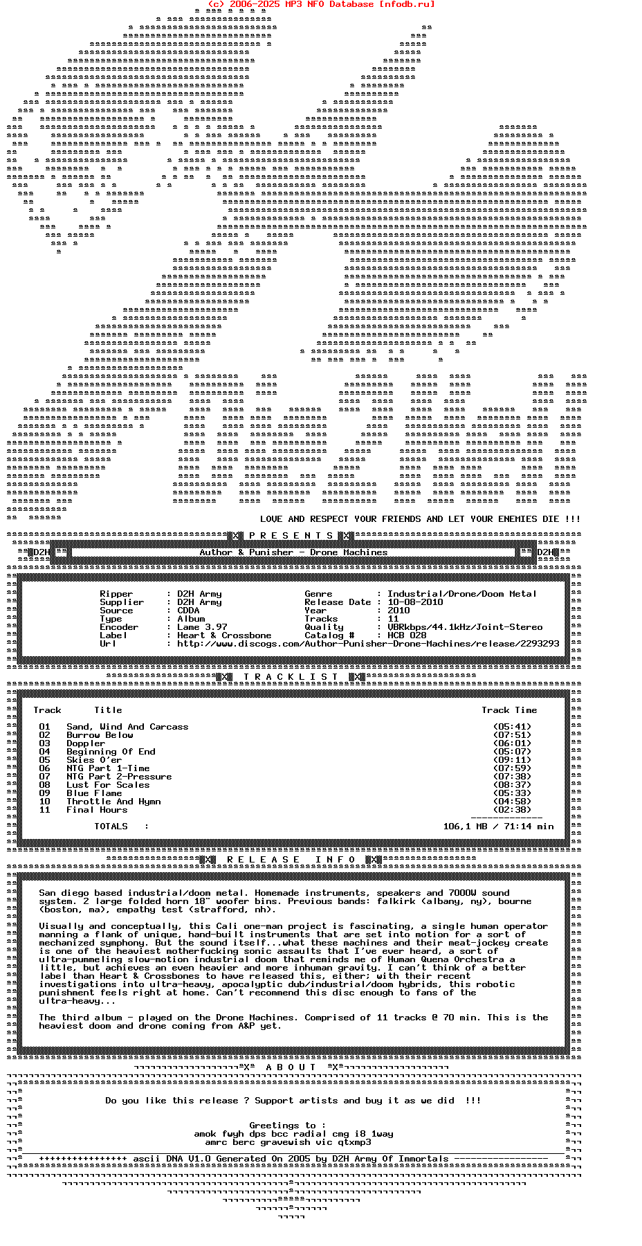 Author_And_Punisher-Drone_Machines-2010