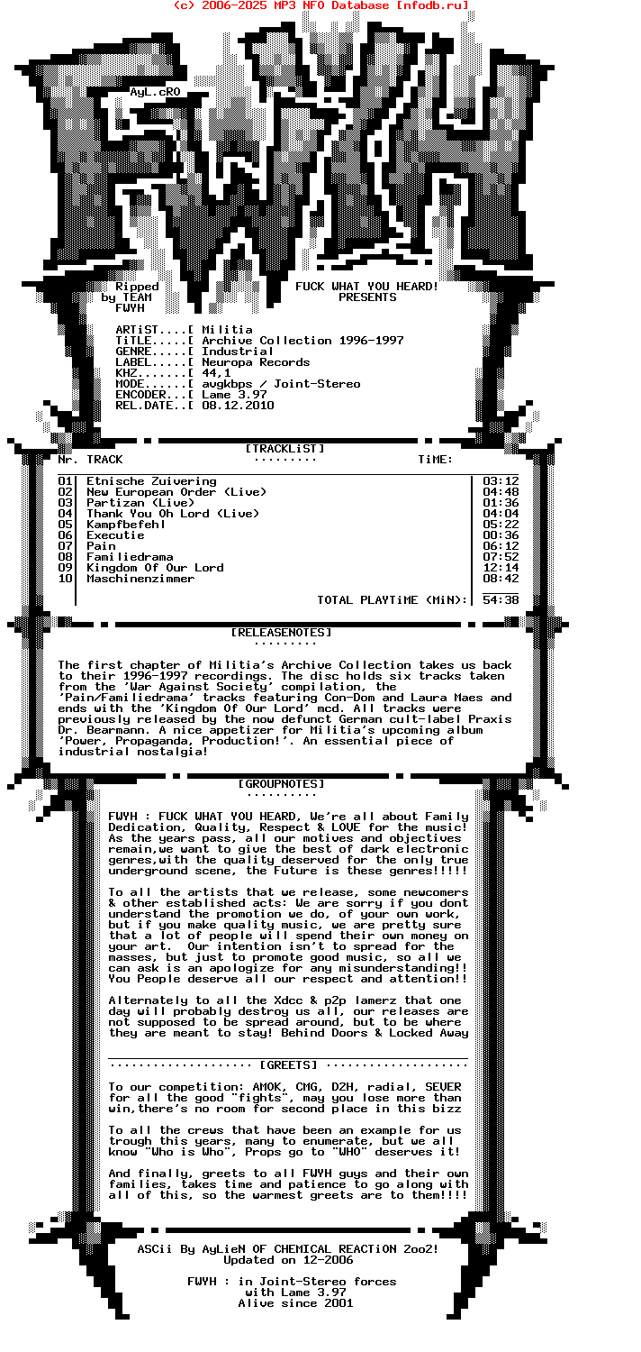 Militia-Archive_Collection_1996-1997-2010