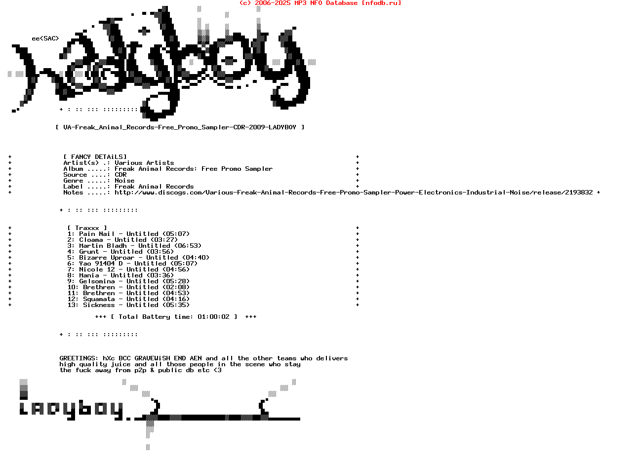 VA-Freak_Animal_Records-Free_Promo_Sampler-CDR-2009-Ladyboy