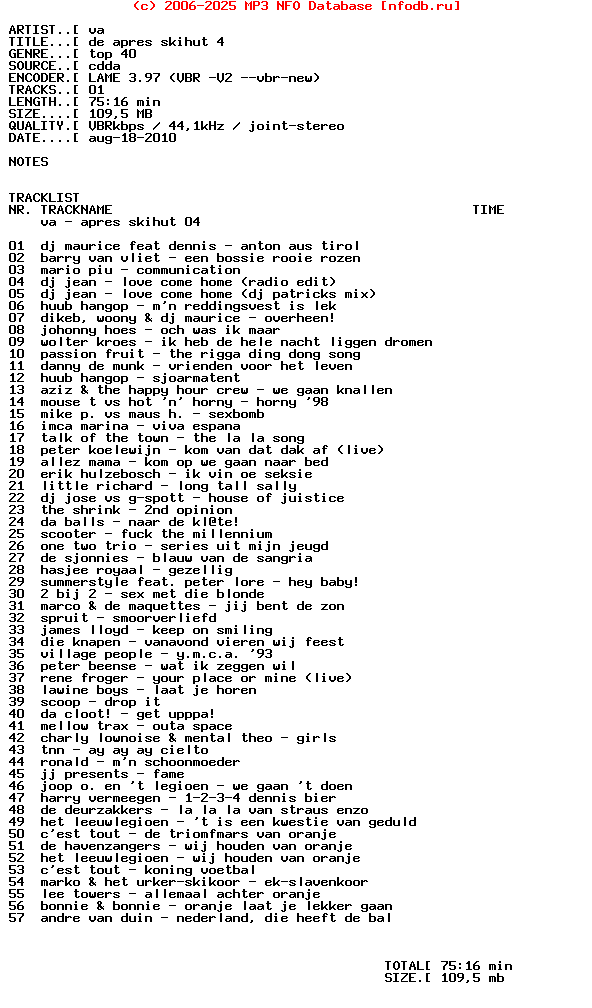 VA_-_De_Apres_Skihut_4-CD-2000