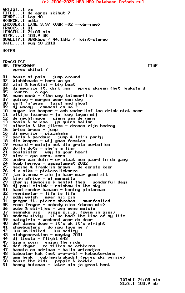VA_-_De_Apres_Skihut_7-CD-2001