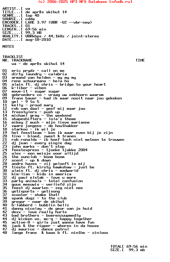 VA_-_De_Apres_Skihut_14-CD-2004