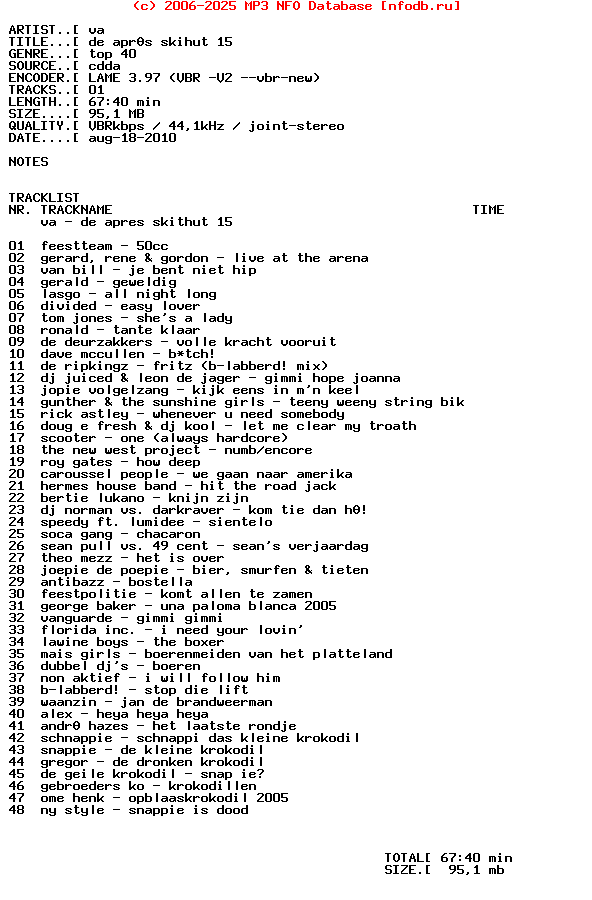 VA_-_De_Apres_Skihut_15-CD-2005