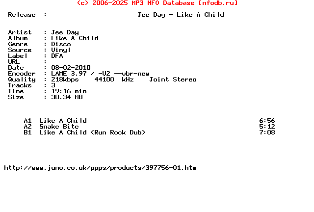 Jee_Day-Like_A_Child-(DFA2261)-Vinyl-2010