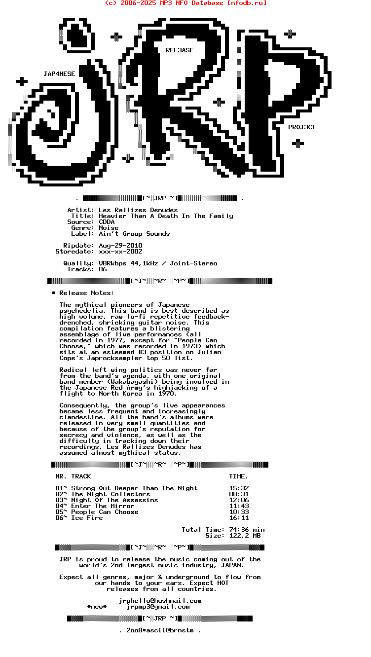 Les_Rallizes_Denudes-Heavier_Than_A_Death_In_The_Family-2002-JRP
