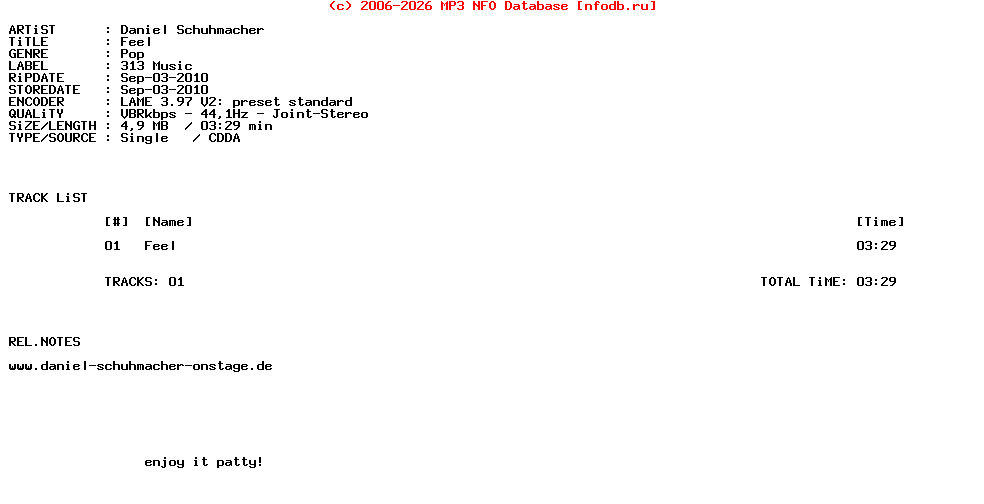 Daniel_Schuhmacher-Feel-Retail_Cds-2010