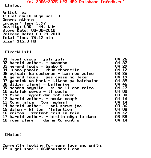 VA-Roule_Sega_Vol._3-FR-2010