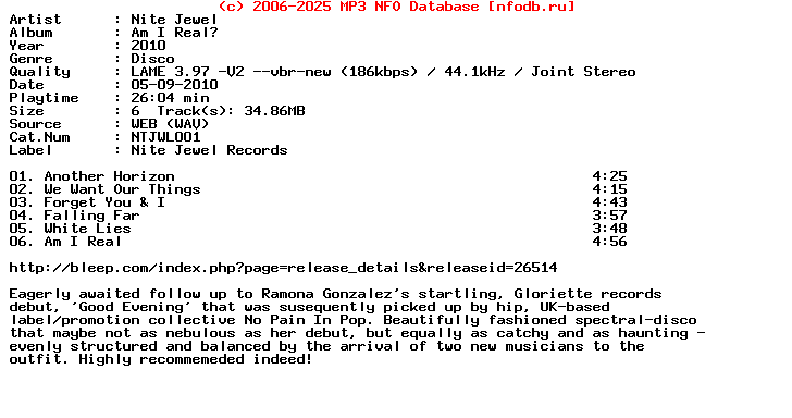 Nite_Jewel-Am_I_Real-(NTJWL001)-WEB-2010-KOUALA